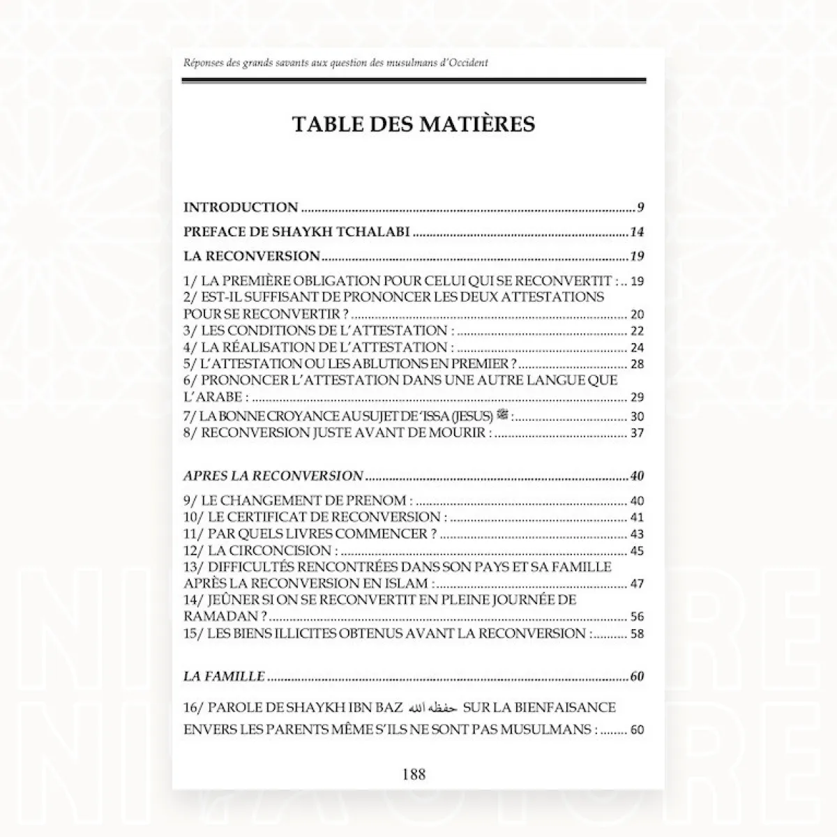 Pack 2 TOMES - Réponses des grands savants aux questions des musulmans d'Occident