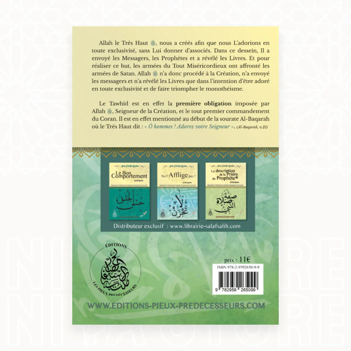 Les obligations en Islam - Cheikh Raslan