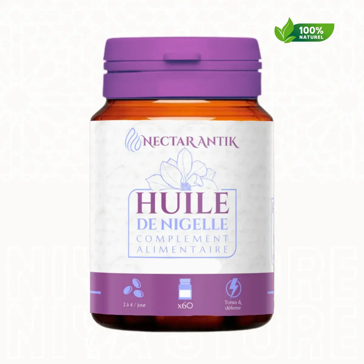 Gélule d’huile nigelle - Niya Store