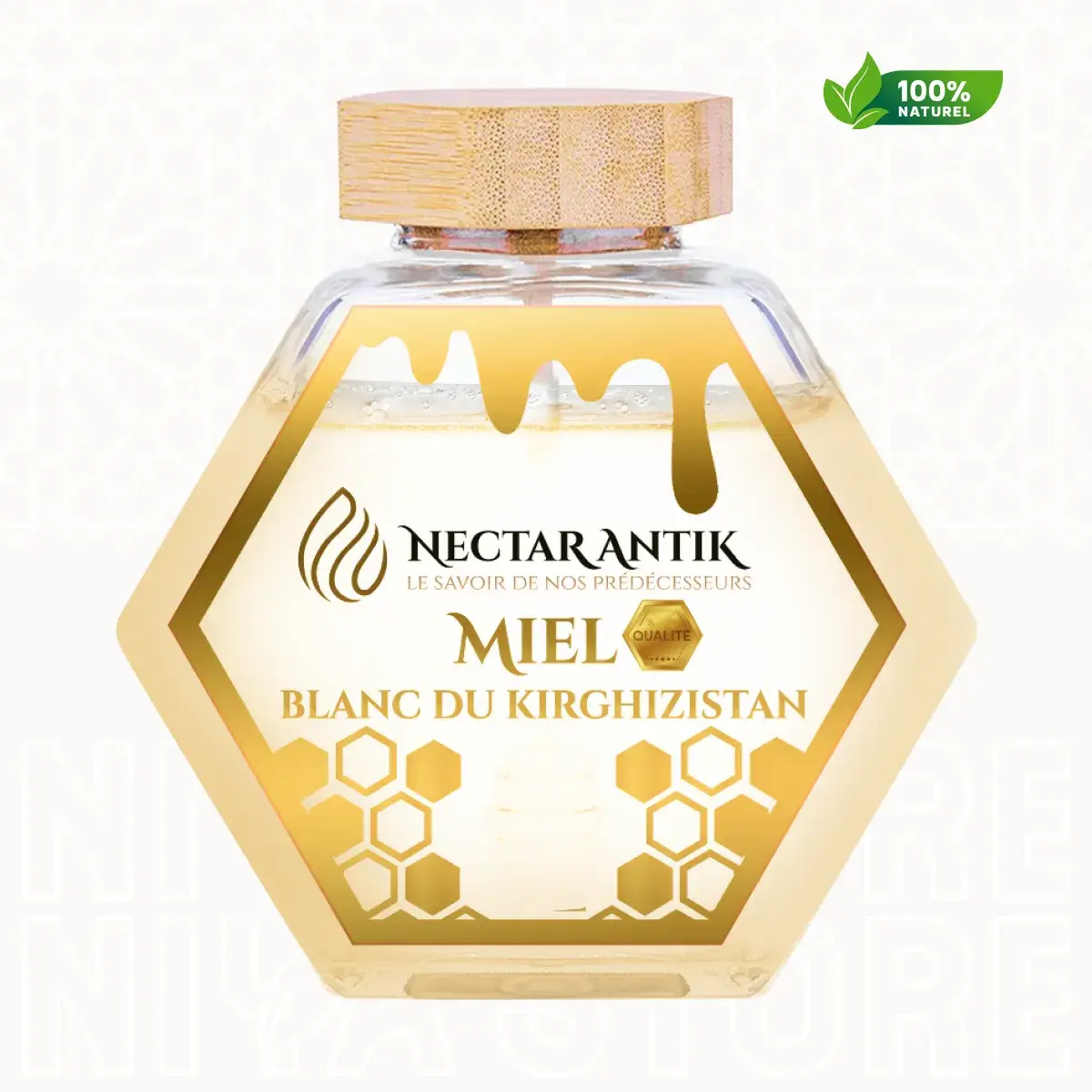 Miel Blanc du Kirghizistan - 120 g - Niya Store