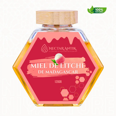 Miel de Litchi de Madagascar - 120g - Niya Store