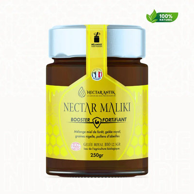 Miel Booster Immunitaire – Nectar Maliki 250 g - Niya Store