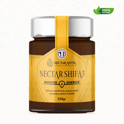 Miel Booster Énergie – Nectar Shifa 250 g - Niya Store