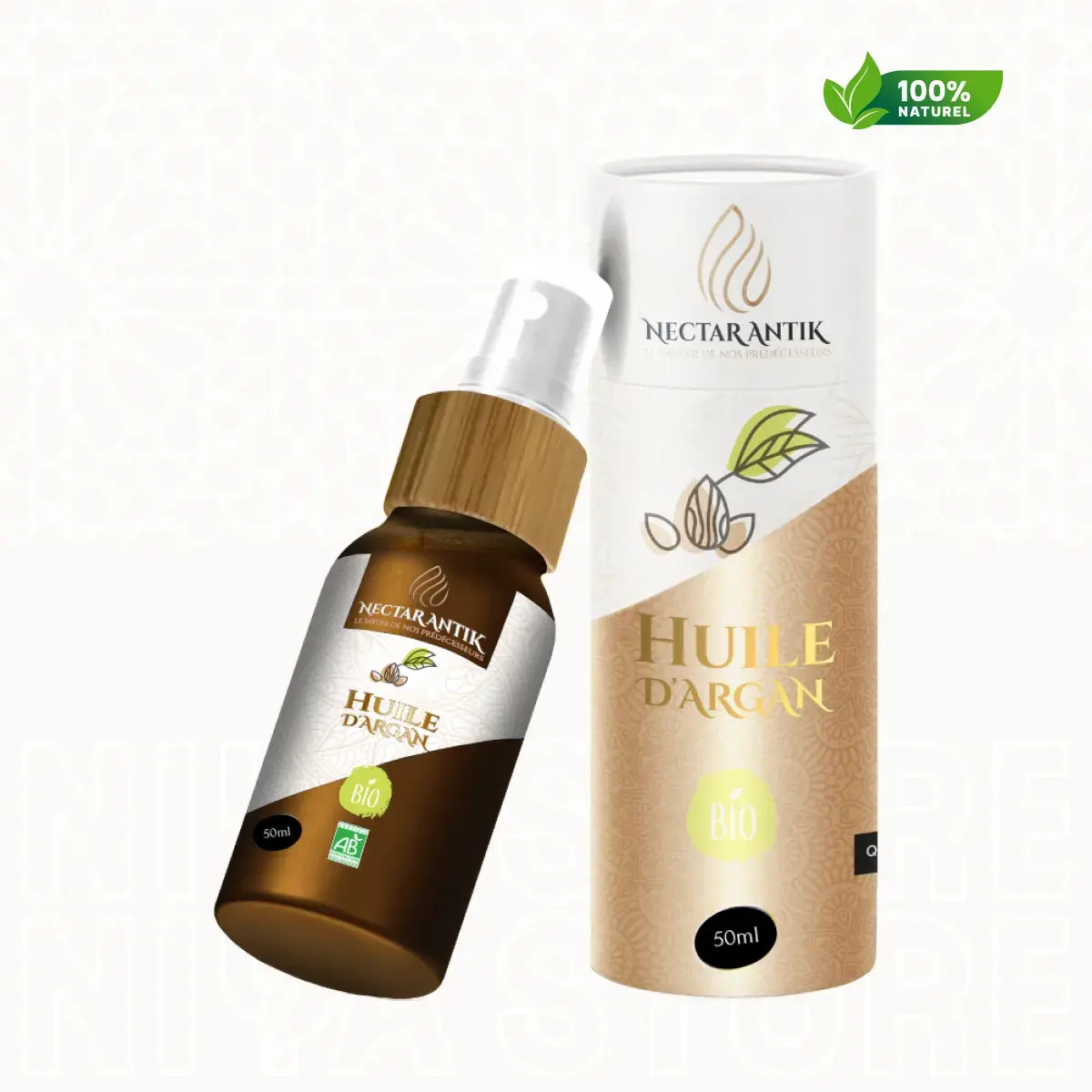 Huile d’Argan Bio – 50 ml - Niya Store