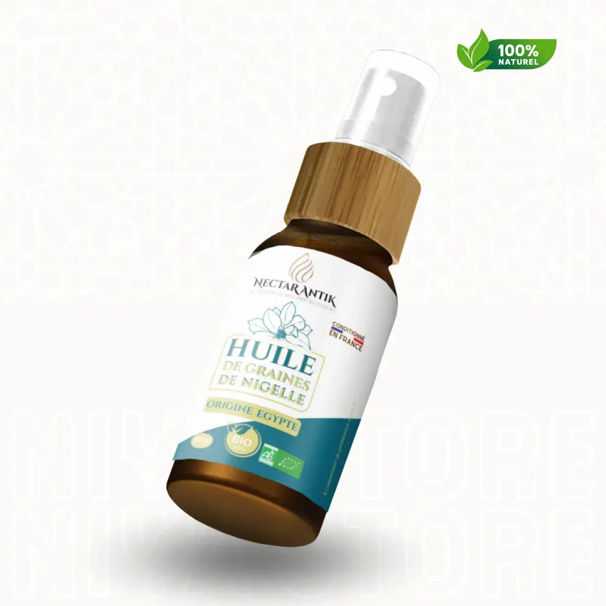 Huile de Nigelle Éthiopie – Cosmétique (Spray) – 50 ml - Niya Store