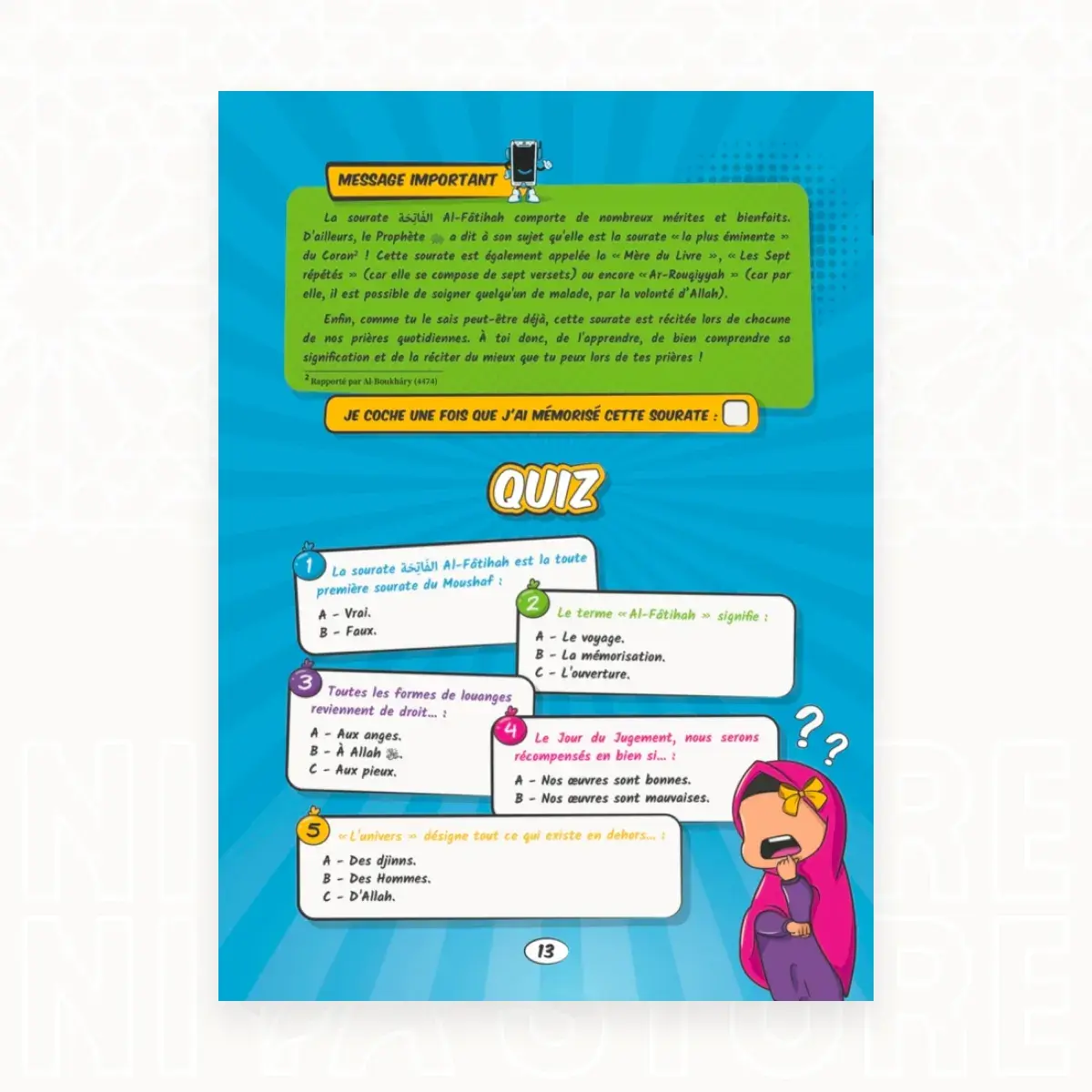 Le Coran expliqué aux Enfants - Niya Store