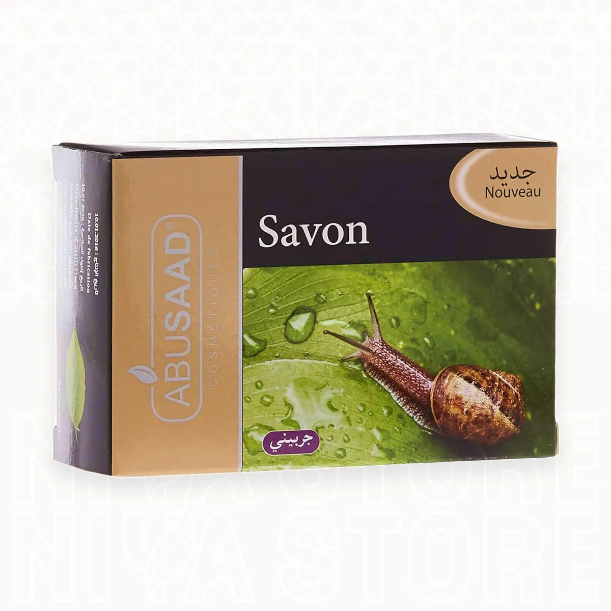 Savon Anti-Acné à l'Extrait d'Escargot
