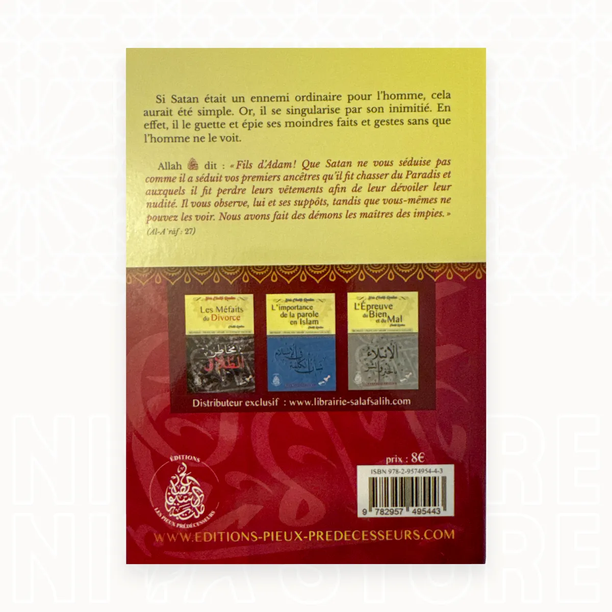 L’inimitié de Satan - Cheikh Raslan