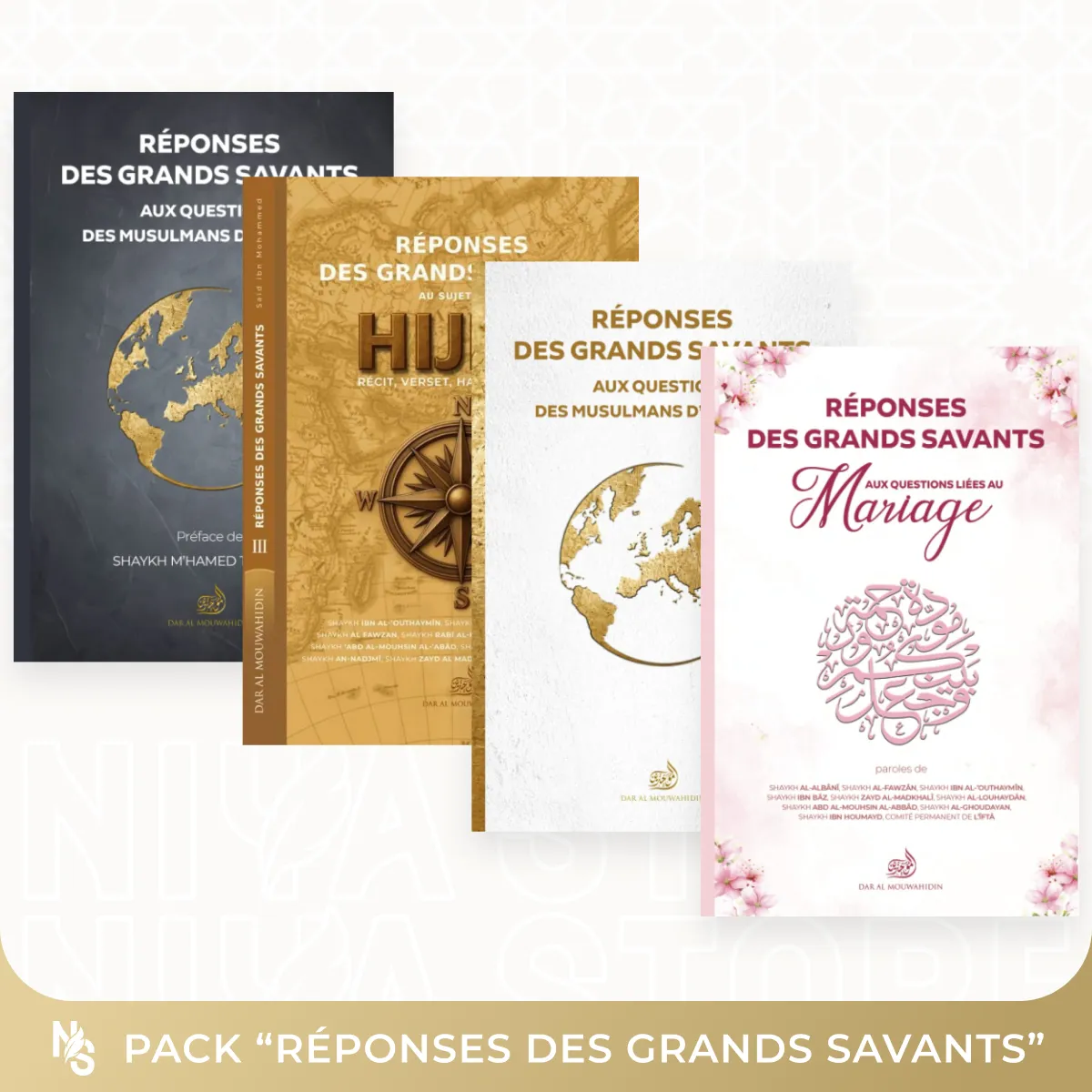 Pack "Réponses des grands savants" (4 livres)