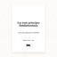 Les Trois Principes Fondamentaux - Le shaykh Ibn ´Abd Al-Wahhab - Niya Store