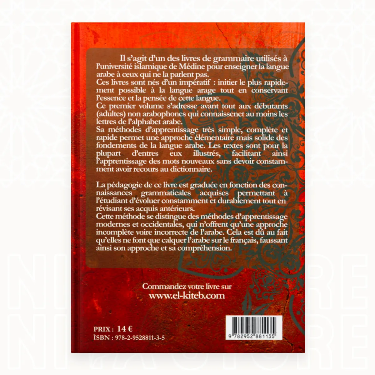 Pack Toute la Méthode de Médine (Arabe/français) - 5 livres