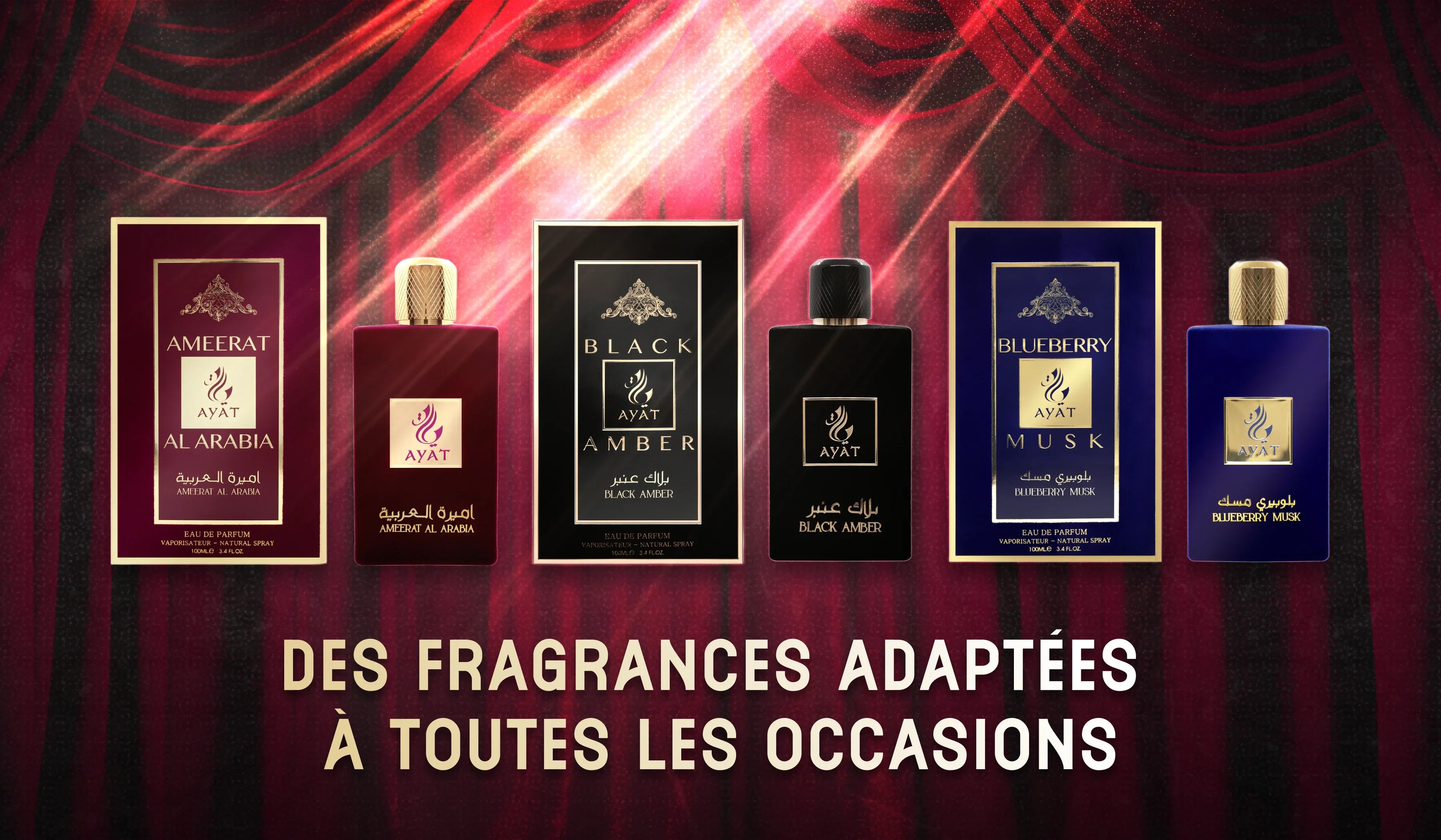 Parfums arabes chez Niya Store